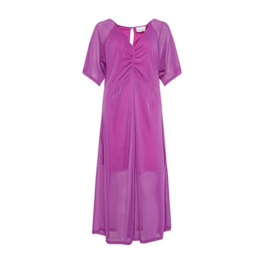 Vienna Midi Dress in Lilac