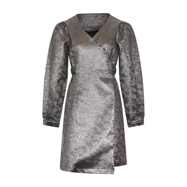 Pace Belt Dress in Metallic