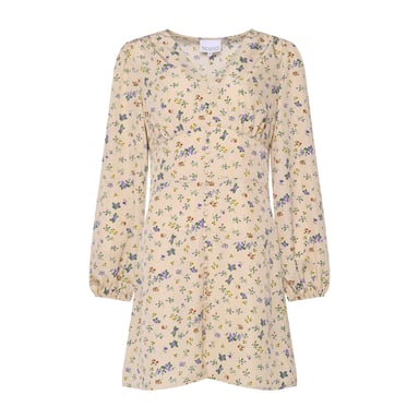 Paris Patty Short Dress in White