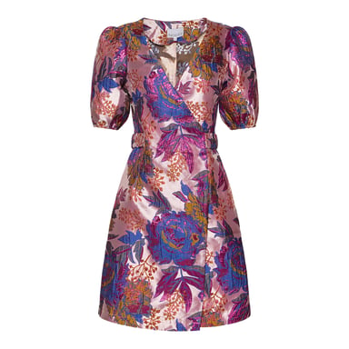 Neva Belt Dress in Lilac