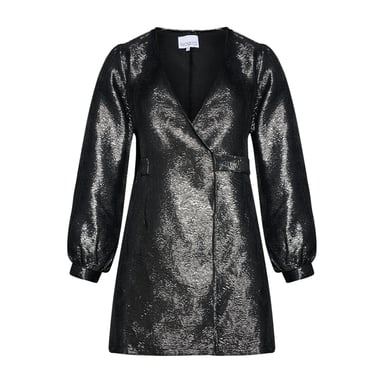 Pace Belt Dress in Metallic