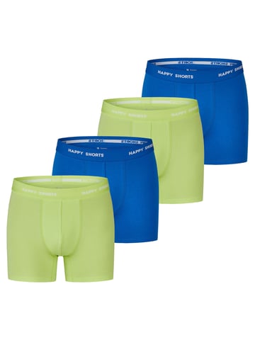 Happy Shorts Messrs Retro Boxer Neon 4-Pack Retro Shorts, Vintage Boxers,