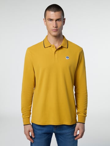 North Sails Polo shirt Long-sleeved with logo collar