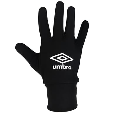Umbro Technische kinder/spelershandschoenen met logo (Zwart)