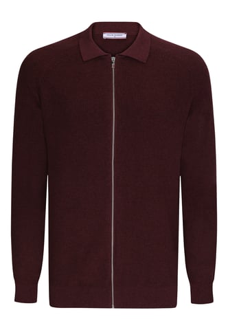 Cardigan Full Zip Knit Cardigan