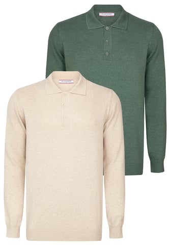 Pullover Pullover With Polo Collar Pack Of 2