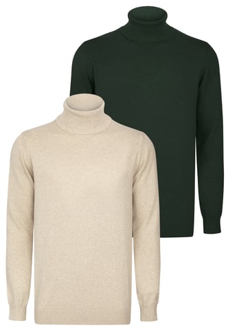 Pullover Turtleneck Pullover Pack Of 2