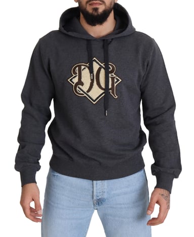 Fleece Hoodie Dg Logotyp
