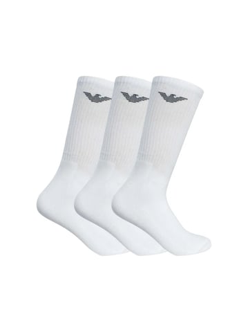 Emporio Armani Men's 3 Pack Eagle Socks