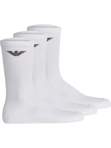 Emporio Armani herensokken (3 stuks) met adelaarmotief