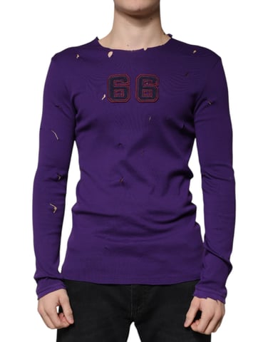 66 Knitwear Distressed Tee