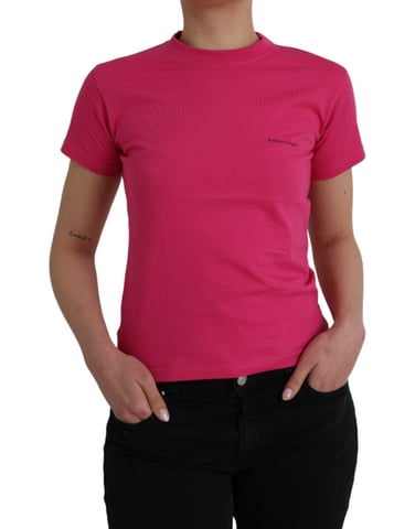 Balenciaga Logo Tee Short Sleeve Pink