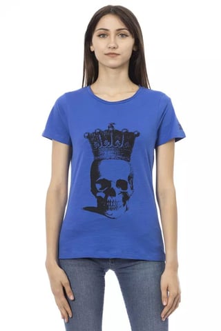 Crown Skull Tshirt Short Sleeves