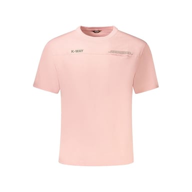 Kortärmad T-shirt med rund hals