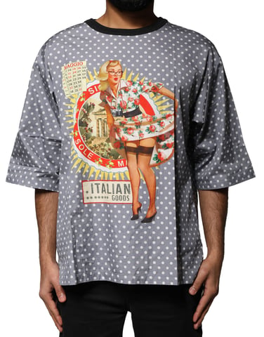 Polka Dot Pinup Graphic Tee
