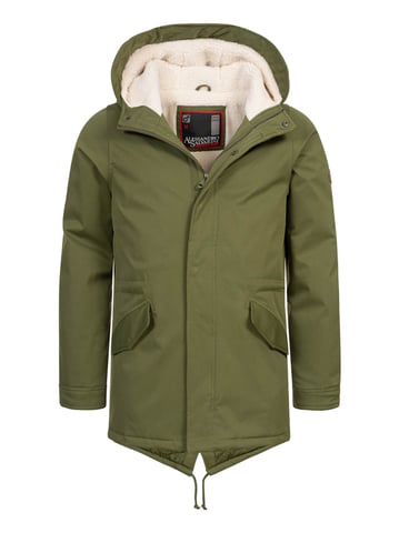 Alessandro Salvarini mens winter parka with teddy lining and hood