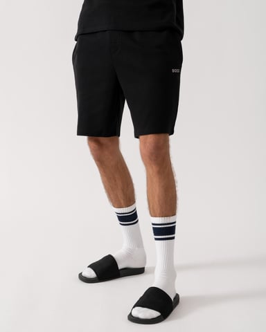 Pyjama Shorts in Black