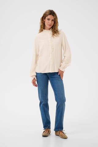CRVenea Shirt Long sleeved shirt Straight fit