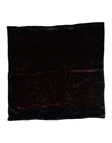 Patterned Velvet Scarf