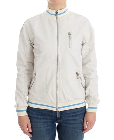 Zipup Knit Jacket Casual Bomber
