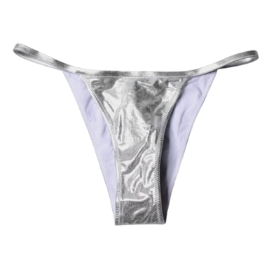 Metallic Bikini Bottoms