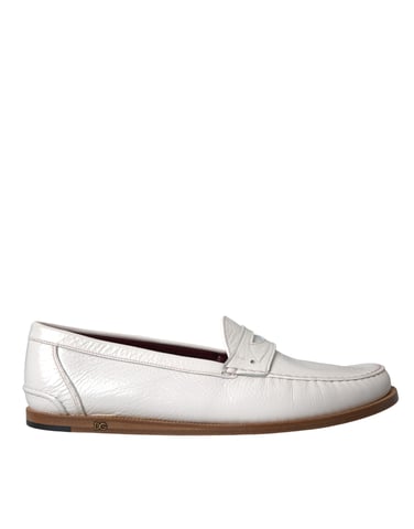 Läder Penny Loafers Klassisk Design