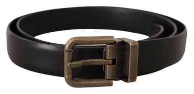 Leather Belt Antique Buckle