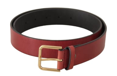 Leather Belt Red Style