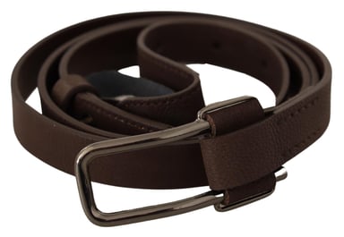 Costume National Brown Leather Belt