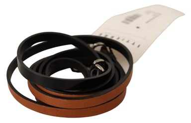 Costume National Leather Belt Reversible Design