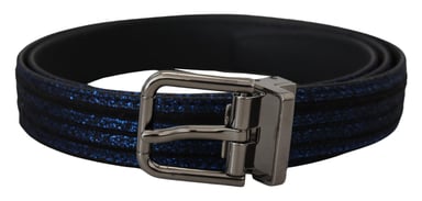 Glitter Leather Belt