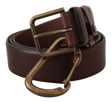Leather Belt Carabiner Buckle