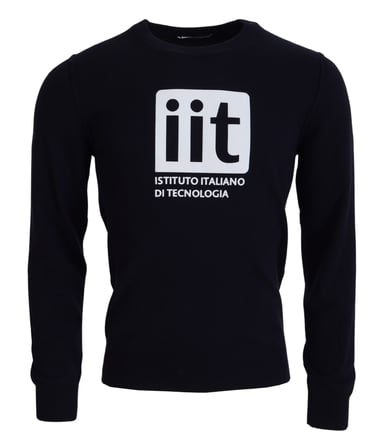 Men Iit Logotyp Rundhalsad Tröja