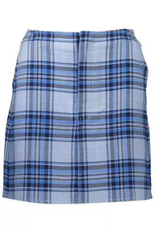 Mini Skirt Plaid Casual