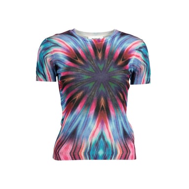 Abstract Knitwear Shortsleeve Sweater