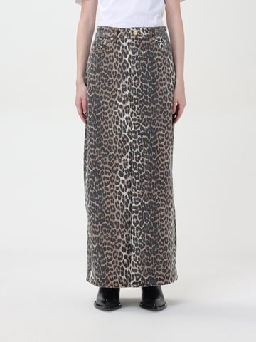 Leopard Print Maxi Skirt