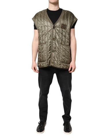 Quilted Sleeveless Vest