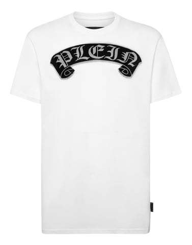 T-Shirt Round Neck Gothic Plein