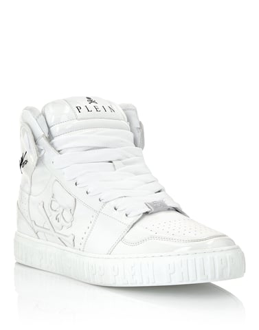 High-Top Sneakers Skull&Bones