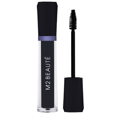 M2 Beauté Black Nano Mascara – Nutrition & Natural Growth, 6 ml