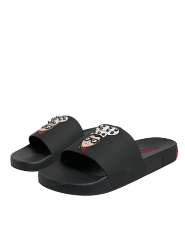 Pool Slides Cartoon Print Style