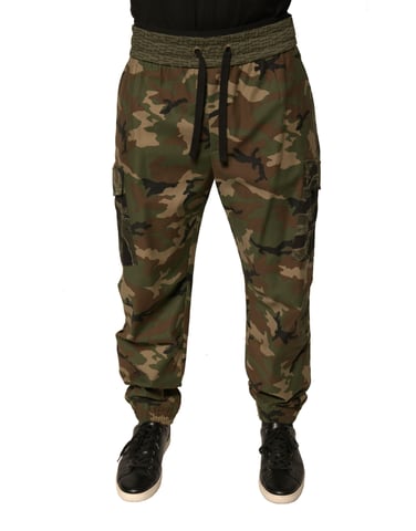 Camouflage Cargo Pants Joggers