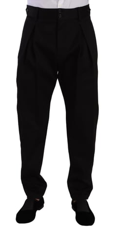 Wool Trousers Pleated Style