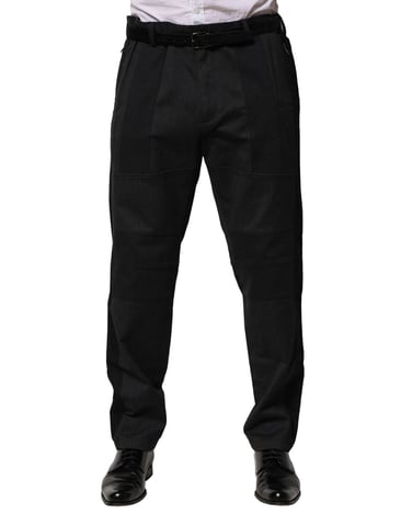 Tailored Panel Detail Dress Pants
