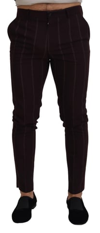 Pinstripe Dress Pants Tailored Fit