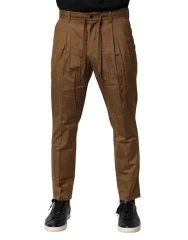 Relaxed Fit Casual Cotton Trousers