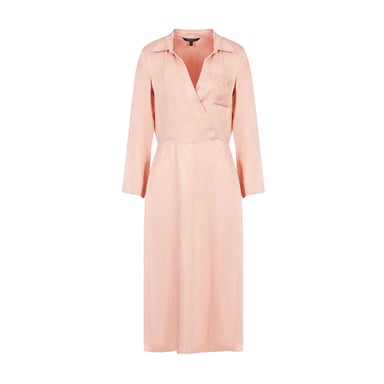 Armani Exchange Kvinnotopp med bröstficka (Rosa)
