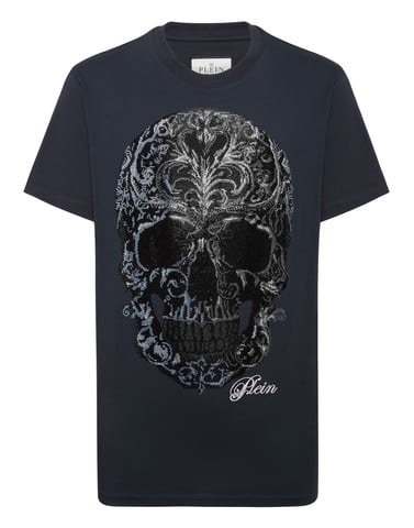 T-Shirt Round Neck Ss Skull