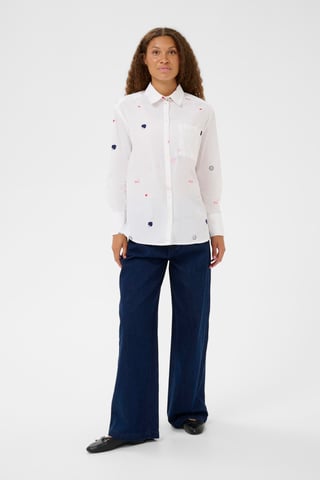 OlbertaSZ Shirt Long sleeved shirt Loose fit