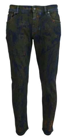 Splatterspray Slimfit Jeans